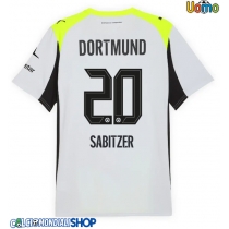 Maglie da calcio Borussia Dortmund Marcel Sabitzer #20 Seconda Maglia 2025-26 Manica Corta